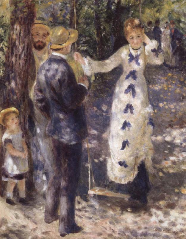 Pierre-Auguste Renoir The Swing France oil painting art